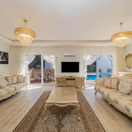 Villa Great With Pool Hammam And Sauna In Antalya